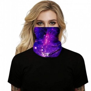 Balaclavas Seamless Rave Bandana Mask Headwear Neck Gaiter Scarf Unisex Balaclava Face Mask - Starry07 - CV1983NE5Y4 $10.69