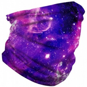 Balaclavas Seamless Rave Bandana Mask Headwear Neck Gaiter Scarf Unisex Balaclava Face Mask - Starry07 - CV1983NE5Y4 $10.69