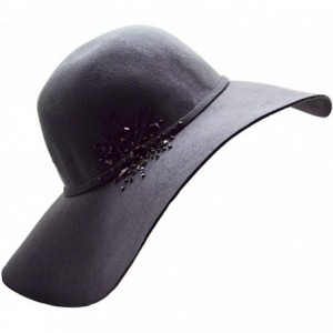 Sun Hats Women's Hats - Grey Floppy - CC11JYXEW05 $21.50