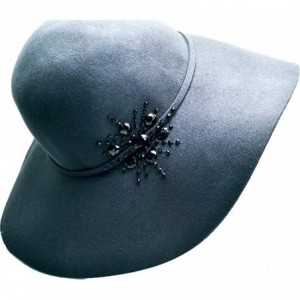 Sun Hats Women's Hats - Grey Floppy - CC11JYXEW05 $21.50