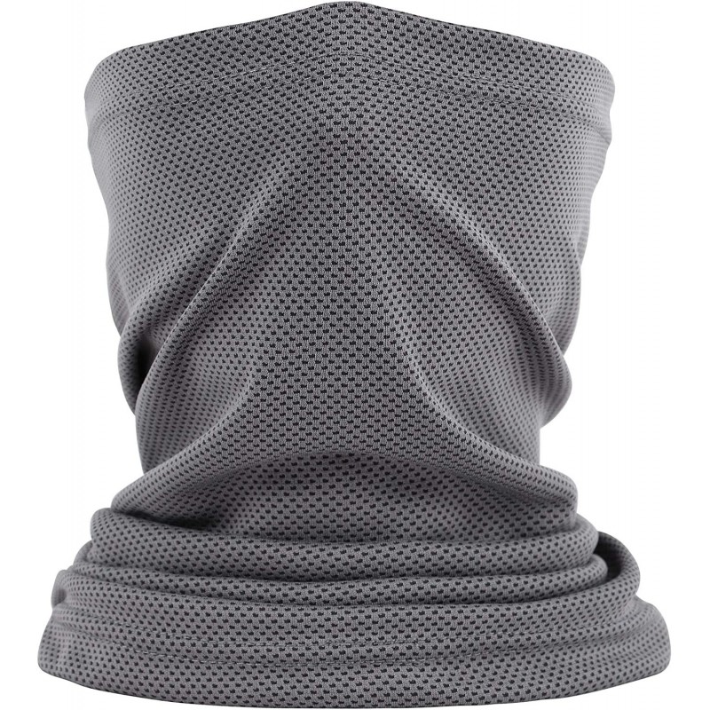 Balaclavas Windproof Balaclava Bandana Headwrap Breathable Neck Giater for Outdoor Sports - Dark Gray - C1199I9WRZH $23.20