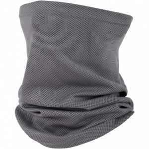 Balaclavas Windproof Balaclava Bandana Headwrap Breathable Neck Giater for Outdoor Sports - Dark Gray - C1199I9WRZH $14.42