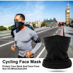 Balaclavas Windproof Balaclava Bandana Headwrap Breathable Neck Giater for Outdoor Sports - Dark Gray - C1199I9WRZH $14.42