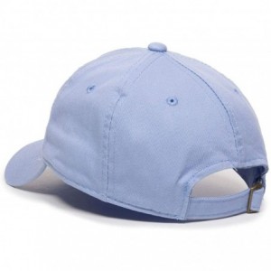 Baseball Caps Peace Sign Baseball Cap Embroidered Cotton Adjustable Dad Hat - Light Blue - CR18QXI99OQ $14.16