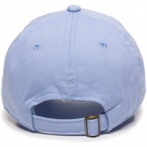 Baseball Caps Peace Sign Baseball Cap Embroidered Cotton Adjustable Dad Hat - Light Blue - CR18QXI99OQ $14.16