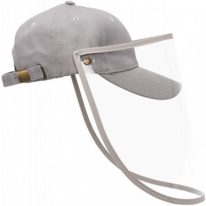 Baseball Caps Baseball Hat- Bucket Hat Men & Women- Fashion Sun Hat UV-Proof - N-black+gray - CC198U0ACY4 $29.75