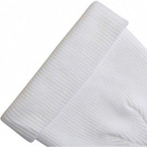 Skullies & Beanies Slouchy Beanie Hats Winter Knitted Caps Soft Warm Ski Hat Unisex - White - C9186ZU9MCZ $13.32