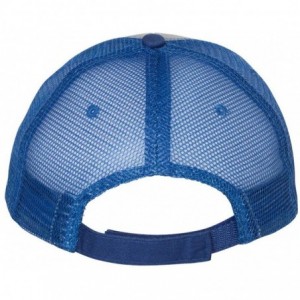 Baseball Caps Sandwich Trucker Cap - Grey/Royal - CN1827LZ8WD $7.96