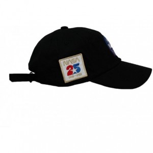 Baseball Caps Skylab NASA Hat with Special Edition Patch - Black - CV18AKWOZDR $26.88