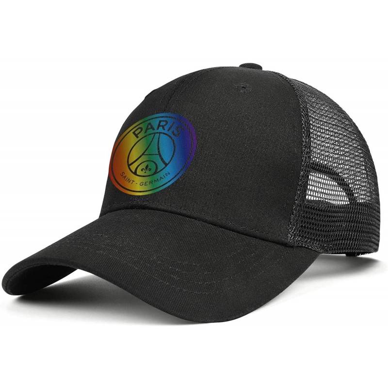 Baseball Caps Mens Popular Sport Hat Baseball Cap Trucker Hat - Black-2 - CW18WM9A75E $25.36