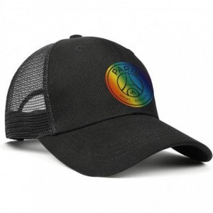 Baseball Caps Mens Popular Sport Hat Baseball Cap Trucker Hat - Black-2 - CW18WM9A75E $25.36