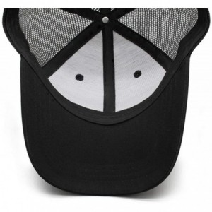 Baseball Caps Mens Popular Sport Hat Baseball Cap Trucker Hat - Black-2 - CW18WM9A75E $25.36