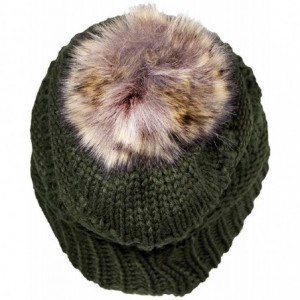 Skullies & Beanies Brina - Deadwood Trading Slouch Beanie with Pom Pom - Ultra-Chic Soft- Warm- Chunky- Winter Skull Cap for ...