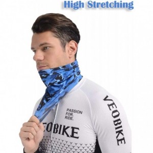 Balaclavas Face Scarf Cooling Bandana Neck Gaiter Balaclava Half Face Covering for Summer Fishing Rave Motorcycle Camouflage ...