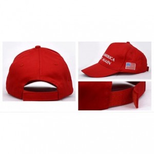 Baseball Caps Men Women Make America Great Again Hat Adjustable USA MAGA Cap-Keep America Great 2020 - Maga -- Red - CI18DG5C...