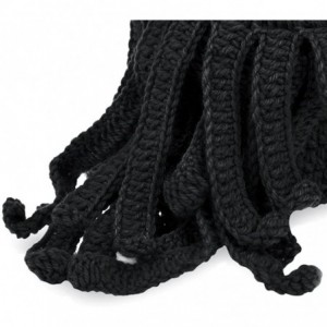 Skullies & Beanies Beard Hat Beanie Hat Knit Hat Winter Warm Octopus Hat Windproof Funny for Men & Women - Black - CF124RJEB9...
