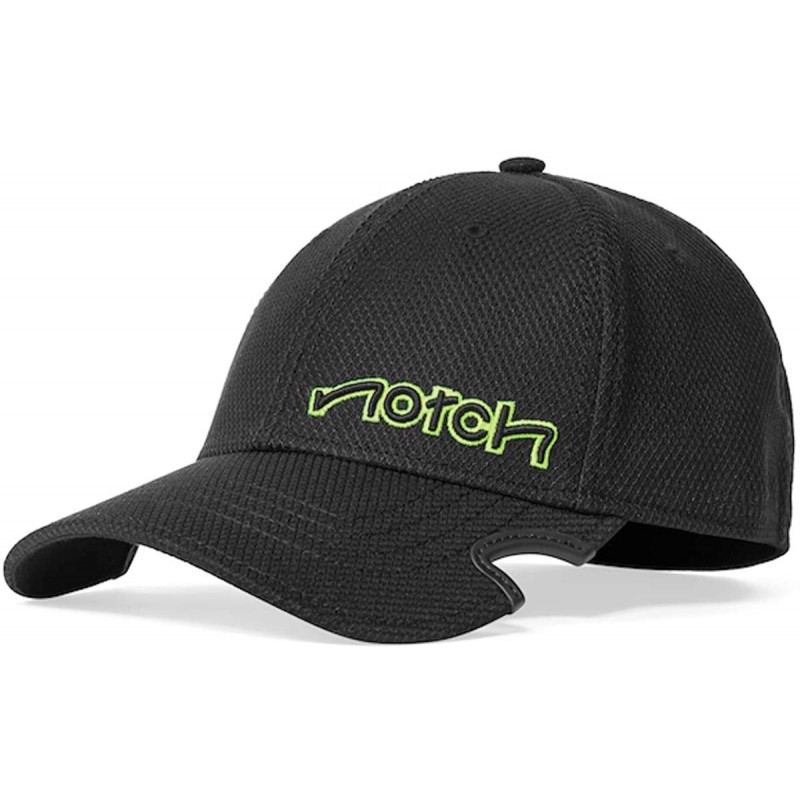 Baseball Caps Classic Stretch Fit Black/Neon Cap - Black/ Neon - C012L0Y3COH $21.57