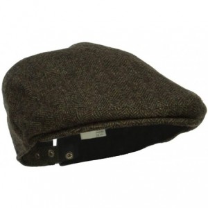 Newsboy Caps Men's Adjustable Wool Blend Ivy Cap - Green - CA12LJZ03M1 $39.22