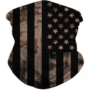 Balaclavas Stars and Stripes USA Flag Bandana Neck Gaiter Balaclavas Scarf Headband - Usa Flag 4 - CY19998AQ43 $12.11