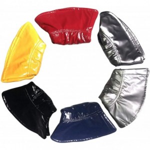 Rain Hats Wide-Brimmed Vinyl Rain Hat - 03-red - CM11UYFLFO3 $19.49