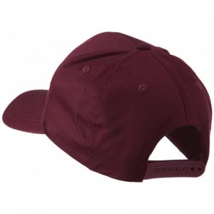 Baseball Caps Chess Piece of a Knight Embroidered Cap - Maroon - C511HVOBBUN $23.84