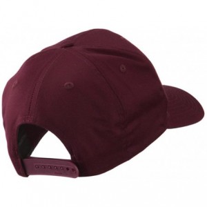 Baseball Caps Chess Piece of a Knight Embroidered Cap - Maroon - C511HVOBBUN $23.84