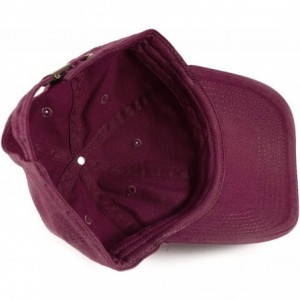 Baseball Caps Polo Style Baseball Cap Ball Dad Hat Adjustable Plain Solid Washed Mens Womens Cotton - Burgundy - CI18W0QIYL2 ...