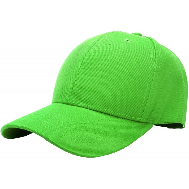 Baseball Caps Baseball Dad Cap Adjustable Size Perfect for Running Workouts and Outdoor Activities - 1pc Light Green - CS18E0...