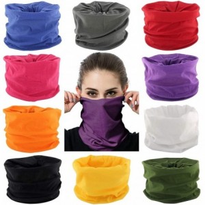 Balaclavas Headband Face Mask Outdoor Bandanas Magic Scarf Elastic Seamless Neck Gaiter - No5 - C218WYZS4XR $17.25