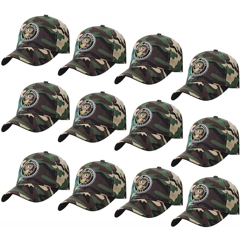 Baseball Caps Wholesale 12-Pack Baseball Cap Donald Trump Keep American Great Again - U.s. Navy - Camouflage - C4195A7RYTC $3...