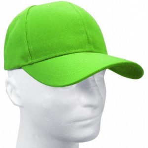 Baseball Caps Baseball Dad Cap Adjustable Size Perfect for Running Workouts and Outdoor Activities - 1pc Light Green - CS18E0...