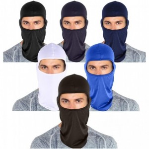 Balaclavas 6 Pieces UV Sun Protection Balaclava Full Face Mask Winter Windproof Ski Mask for Outdoor Motorcycle Cycling - CA1...