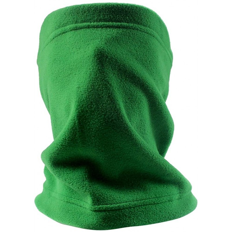 Balaclavas Polar Fleece Outdoor Activities Face Mask Neck Gaiter Balaclava Bandana Hood Hat - Fruit Green - CY186KC73IZ $9.16