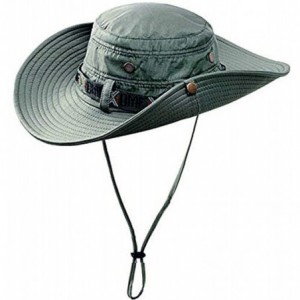 Sun Hats Jungle Camo Boonie Sun Hat Snap Wide Brim Caps Outdoor Fishing Hunting Safari Cap - 11 - CX18QA2ZKIE $29.37