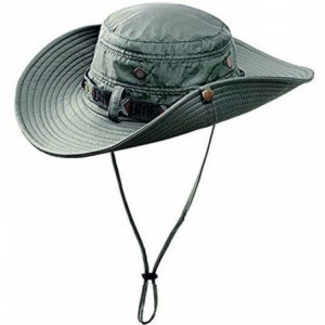 Sun Hats Jungle Camo Boonie Sun Hat Snap Wide Brim Caps Outdoor Fishing Hunting Safari Cap - 11 - CX18QA2ZKIE $16.73