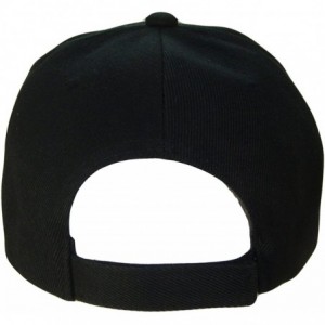 Baseball Caps Marijuana Green Cross Baseball Cap (One Size- Black/Green) - C318COS0UTA $17.15