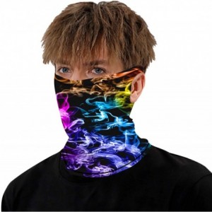 Balaclavas Face Bandana Mask Cover Scarf for Men Women Reusable Summer Dust UV Tube Neck Gaiter Ear Loops Balaclava Outdoors ...