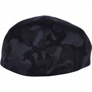 Newsboy Caps Men's Premium Cotton Summer Newsboy Cap SnapBrim Ivy Driving Stylish Hat - Camo Navy-2927 - CC18OOQMDA3 $18.21