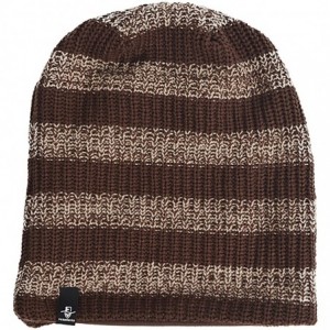 Skullies & Beanies Mens Slouchy Long Oversized Beanie Knit Cap for Summer Winter B103 - B103-bn - CV12OC04GOA $16.11