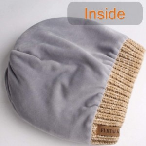 Skullies & Beanies Winter Slouchy Beanie Hats Women Fleece Lined Warm Ski Knitted Pom Pom Hat - 24-blue - C018ULU6YQT $13.92