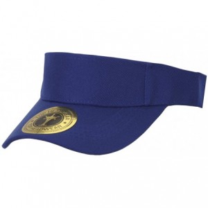 Visors 4 Pack Youth Size Sun Visor - Royal - C31822T235C $16.38