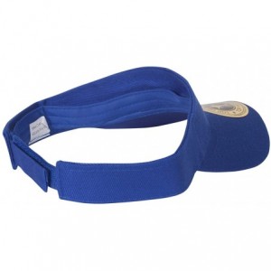 Visors 4 Pack Youth Size Sun Visor - Royal - C31822T235C $16.38