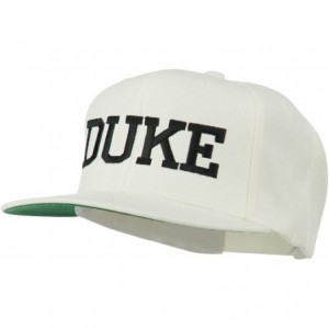 Baseball Caps Halloween Character Duke Embroidered Snapback Cap - Natural - CC11ONYR045 $21.98