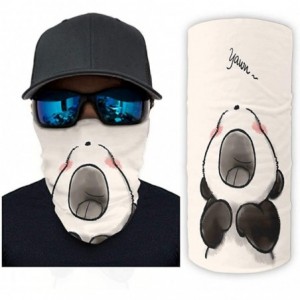 Balaclavas Unisex Panda Snake eagle Bandanas Bear Face Mask 3D Printed Scarf Headband Balaclavas Headwear Neck Gaiters - C019...