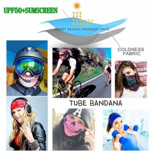 Balaclavas Seamless Face Mask Bandana for Dust Headband Magic Scarf Head Wrap Neck Warmer - Y Stripe Us Flag - C0198S86NGK $8.67