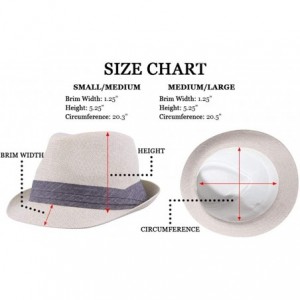 Fedoras Vintage Unisex Fedora Hat Classic Timeless Light Weight - 2120 White - C818EMHNY8W $17.59