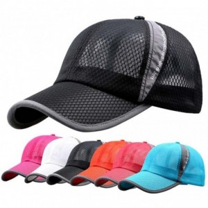 Baseball Caps Unisex Summer Baseball Hat Sun Cap Lightweight Mesh Quick Dry Hats Adjustable Cap Cooling Sports Caps - Orange ...