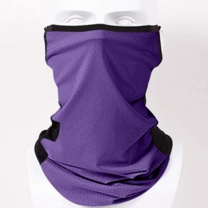 Balaclavas StyleV Protection Dustproof Balaclava Motorcycle - Purple-9003 - C6197ANYHUZ $9.14