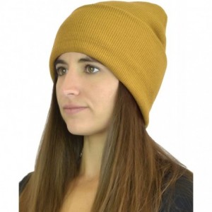 Berets Women's Without Flower Accented Stretch French Beret Hat - Gold - C7125QXXUVN $9.97