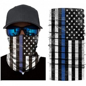 Balaclavas Seamless Rave Bandana for Men Women Neck Gaiter Scarf Dust Wind Balaclava Headwear - Usa Flag - C6197T8NEU6 $11.75